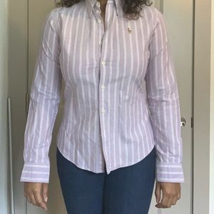 Ralph Lauren Striped Botton Down Shirt